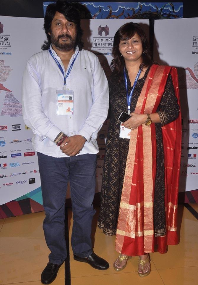 Vivek Agnihotri and wife Pallavi Joshi