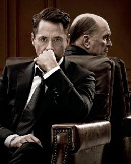 Robert Downey Jr and Robert Duvall in The Judge