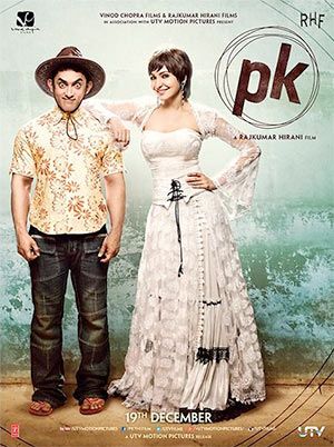 Movie poster of P.K.