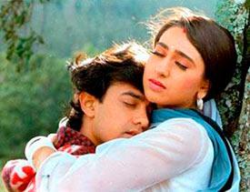 Aamir Khan, Karisma Kapoor in Raja Hindustani