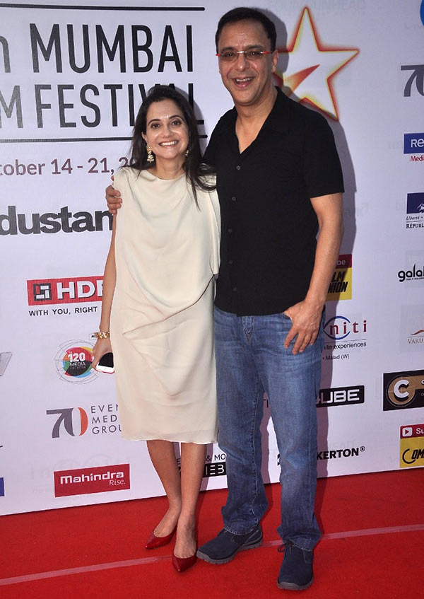 Anupam and Vidhu Vinod Chopra