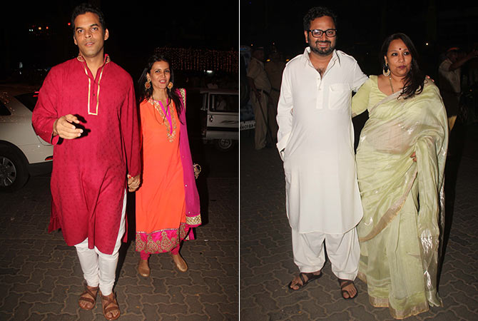 Vikramaditya Motwane with Ishika Mohan, Nikhil Advani with Suparna