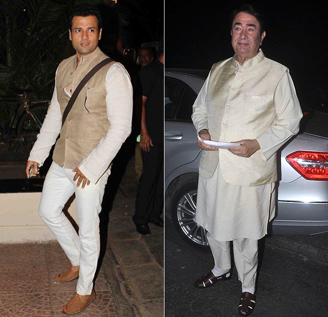 Rohit Roy and Randhir Kapoor