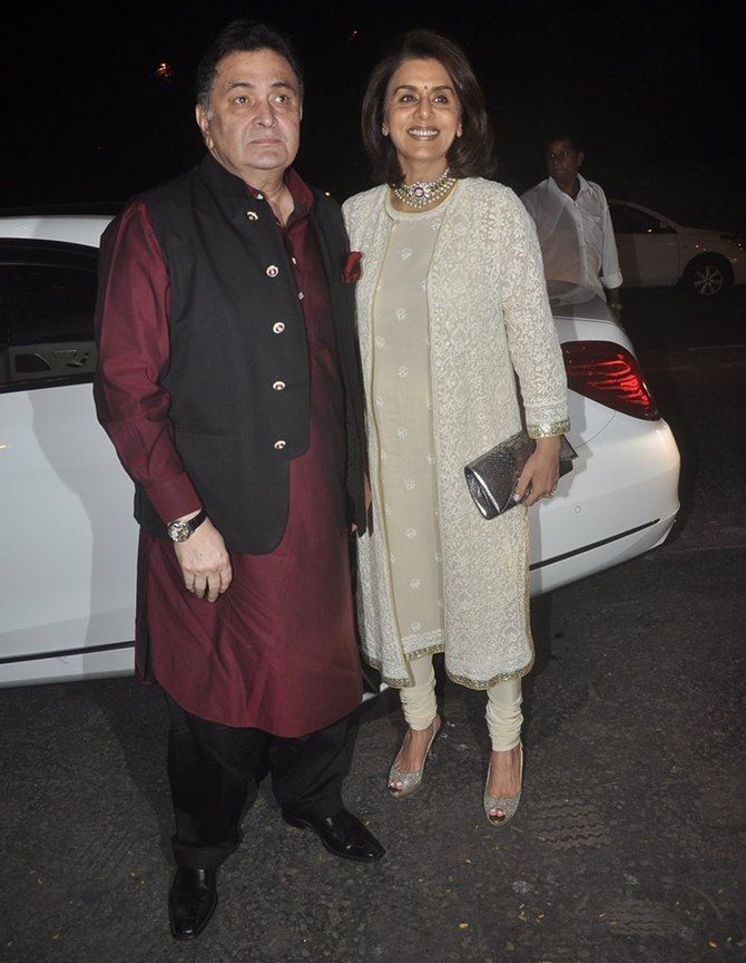 Rishi and Neetu Kapoor