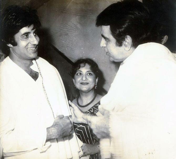 Amitabh Bachchan and Dilip Kumar