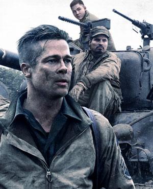 Brad Pitt in Fury