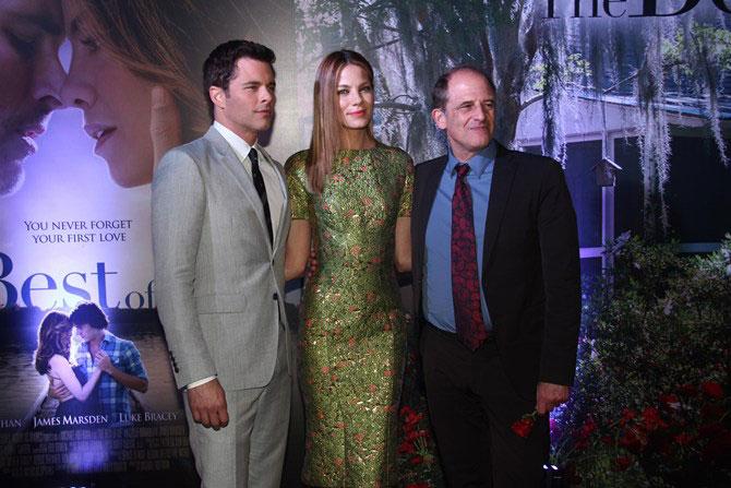 James Marsden, Michelle Monaghan and Michael Hoffman.