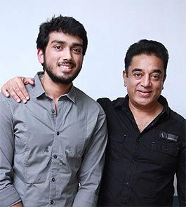 Kalidas Jayram with Kamal Hasaan