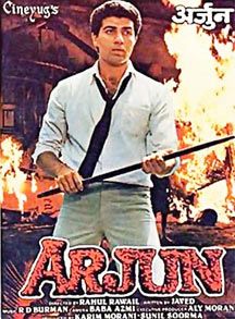 Sunny Deol on the poster of Arjun