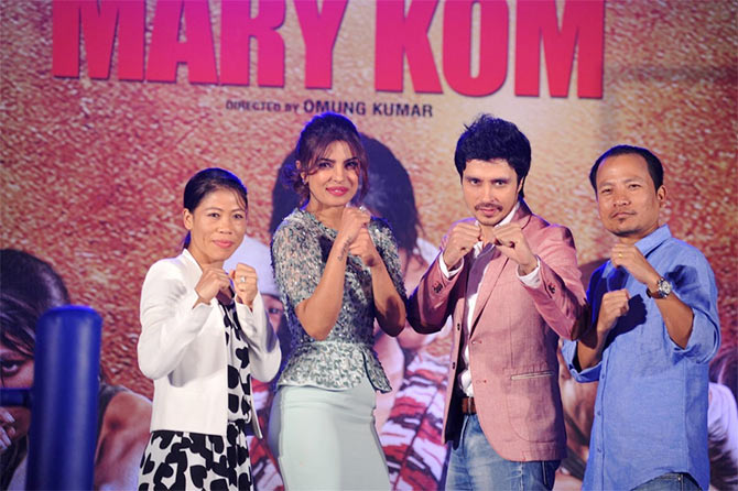 Mary Kom, Priyanka Chopra, Darshan Kumar and Onler