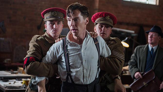 Benedict Cumberbatch in The Imitation Game