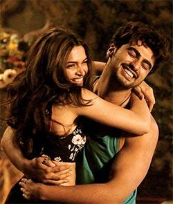 Deepika Padukone and Arjun Kapoor in Finding Fanny