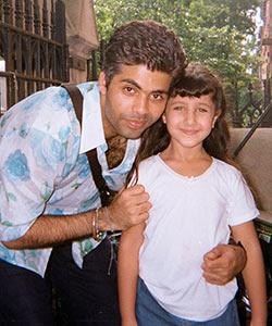 Karan Johar and Jhanak Shukla