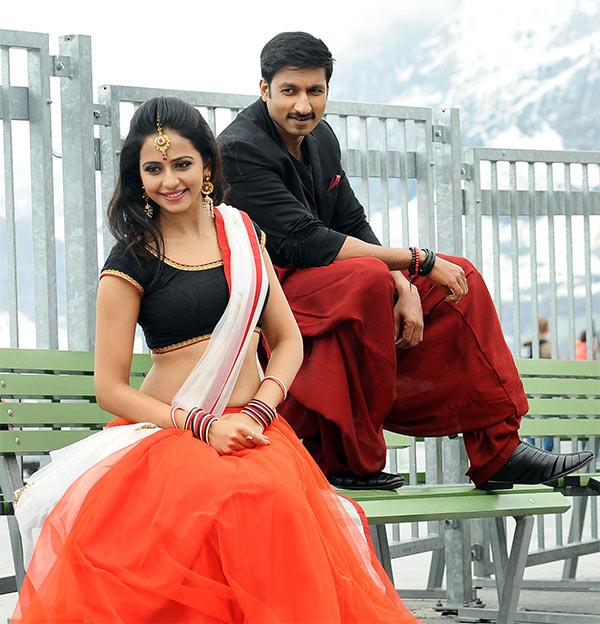 Rakul Preet Singh and Gopichand in Loukyam