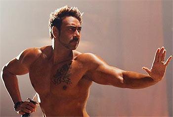 Ajay Devgn in Action Jackson