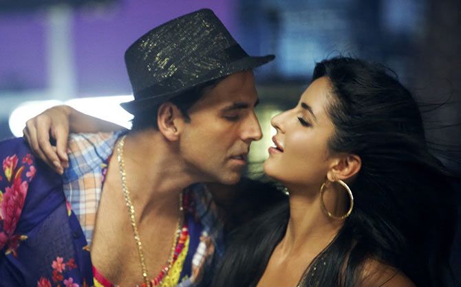 Akshay Kumar and Katrina Kaif in Tees Maar Khan