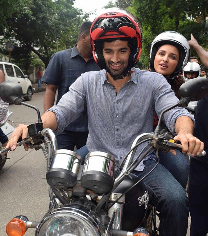 Aditya Roy Kapoor and Parineeti Chopra