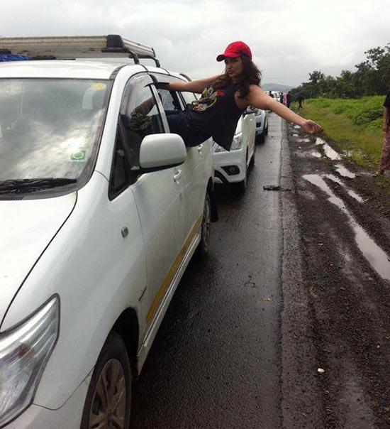 Parineeti Chopra on Road trip