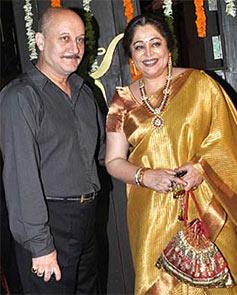 Anupam and Kirron Kher