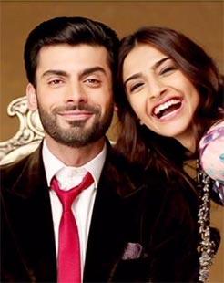 Fawad Khan and Sonam Kapoor in Khoobsurat