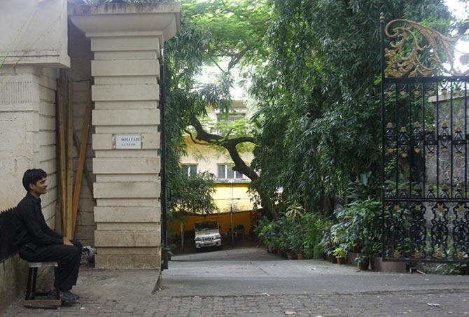 Dilip Kumar's bungalow