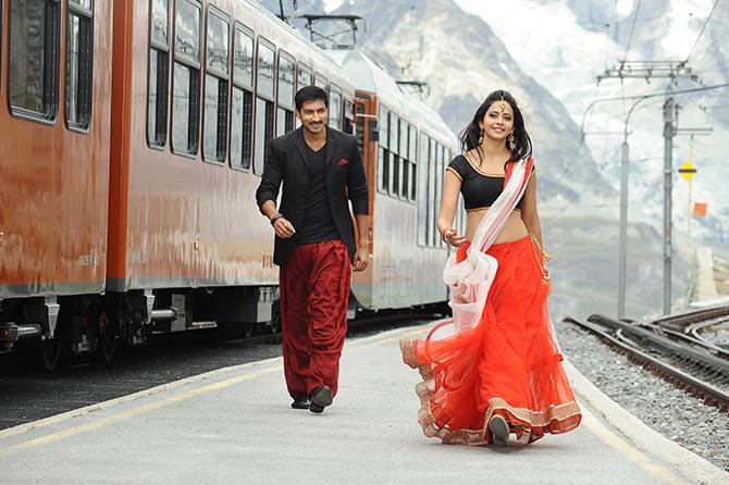 Rakul Preet Singh and Gopichand in Loukyam