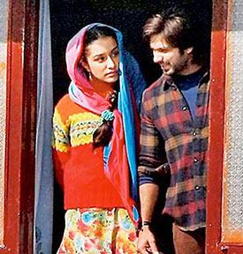 Shraddha Kapoor, Shahid Kapoor in Haider