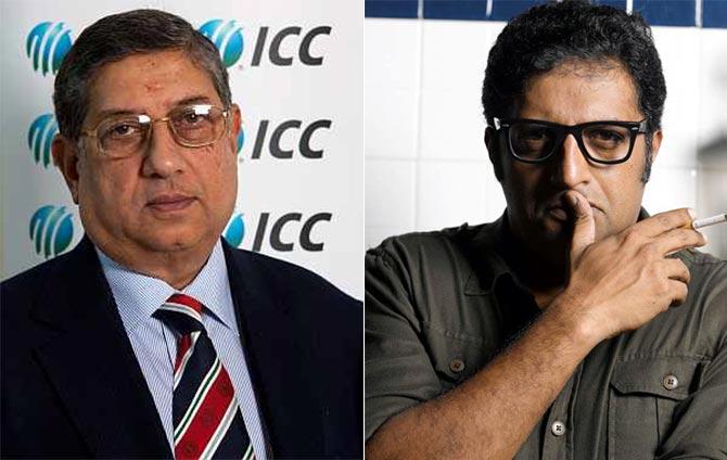 N Srinivasan and Prakash Raj