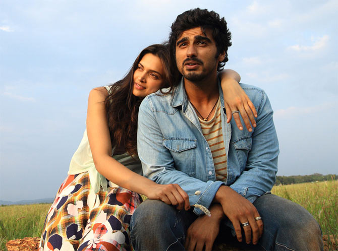 Deepika and Arjun Kapoor in Finding Fanny