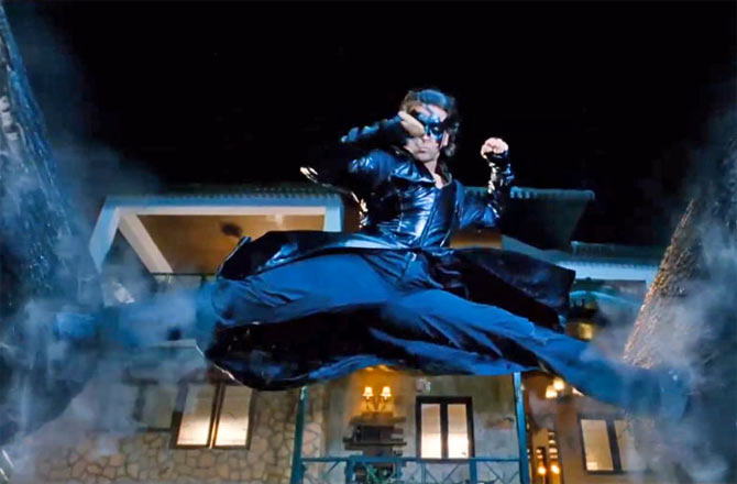 Hrithik Rosha in Krrish