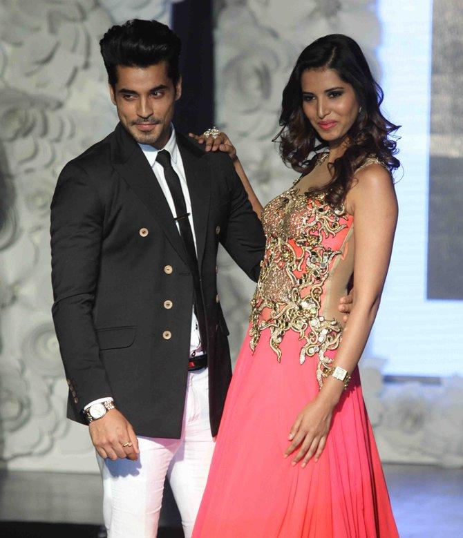 Glam couple, Riteish Deshmukh and Genelia D'souza walk the ramp for  designer Neeta Lulla during India Bridal Fashion Week '13,… | Fashion,  Neeta lulla, Fashion show