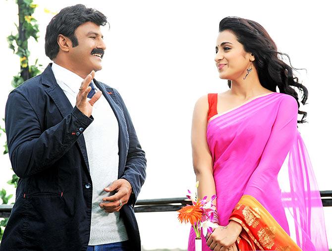 Nandamuri Balakrishna and Trisha Krishnan