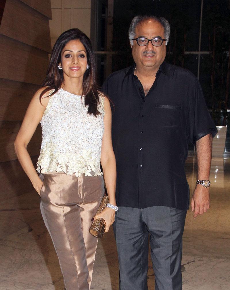 Sridevi and Boney Kapoor