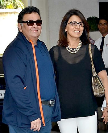 Rishi and Neetu Kapoor