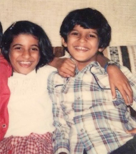 Daily Game: Guess who these famous siblings are! - Rediff.com movies