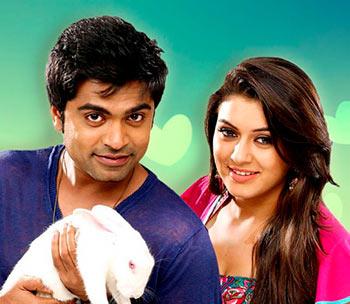 Simbu and Hansika Motwani in Vaalu