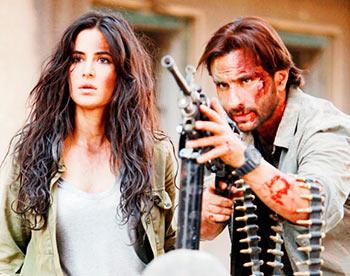 Katrina Kaif and Saif Ali Khan in Phantom