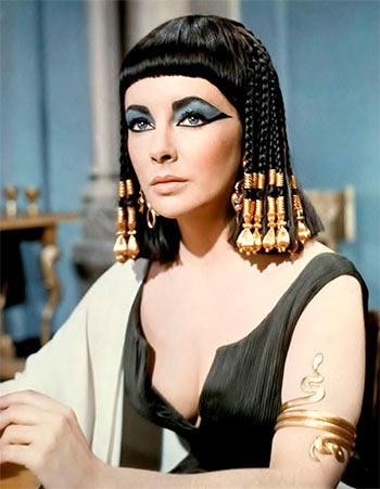 Elizabeth Taylor as Cleopatra