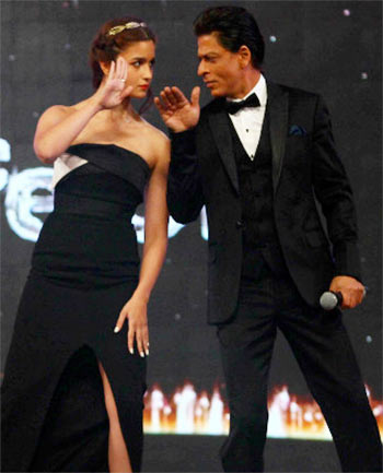 Alia Bhatt and Shah Rukh Khan