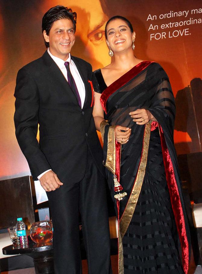 Kajol and Shah Rukh Khan