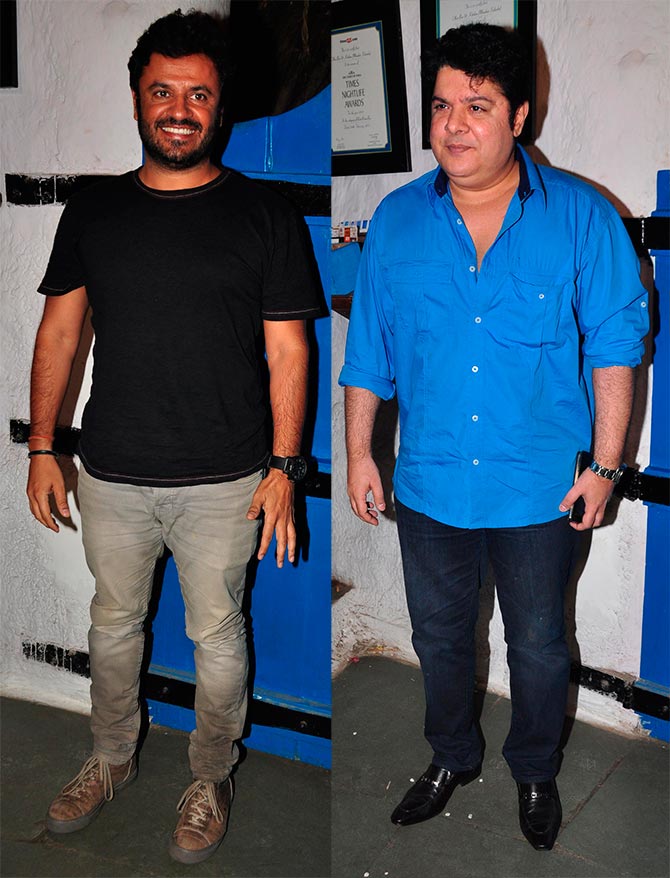 Vikas Bahl and Sajid Khan