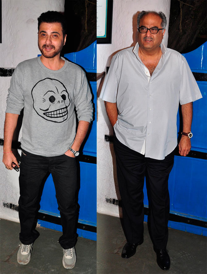 Sanjay Kapoor and Boney Kapoor