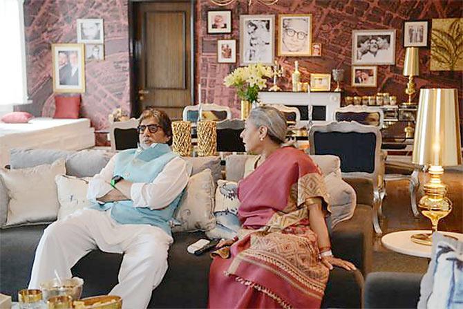 Amitabh Bachchan and Jaya Bachchan