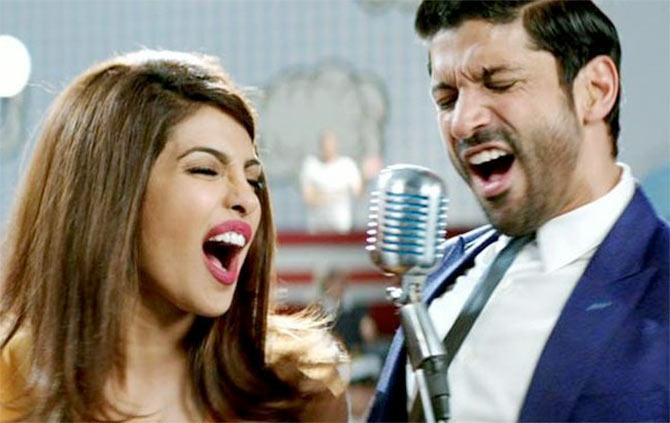 Priyanka Chopra and Farhan Akhtar