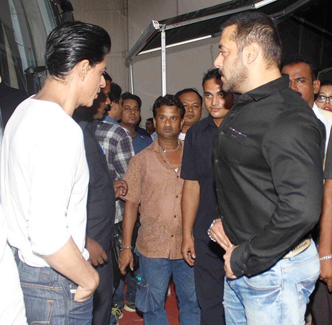 Shah Rukh Khan and Salman Khan