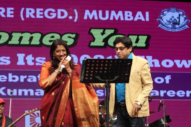 Kavita Krishnamurthy and Amit Kumar