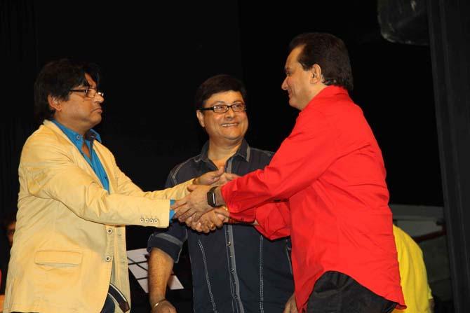 Amit Kumar, Sachin Pilgaonkar and Lalit Pandit