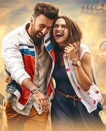 Ranbir Kapoor and Deepika Padukone in Tamasha