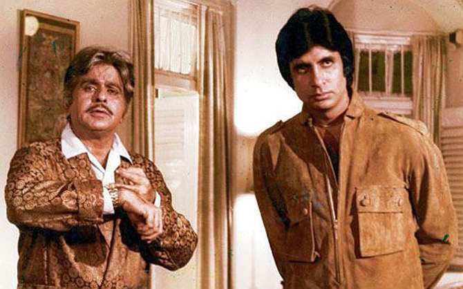 Dilip Kumar and Amitabh Bachchan