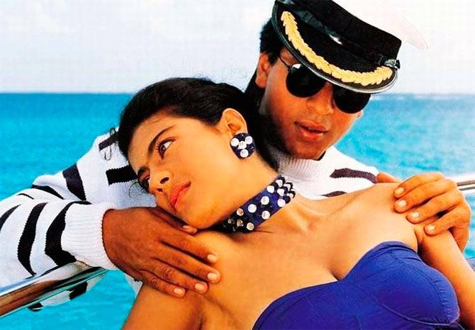 Kajol and Shah Rukh Khan